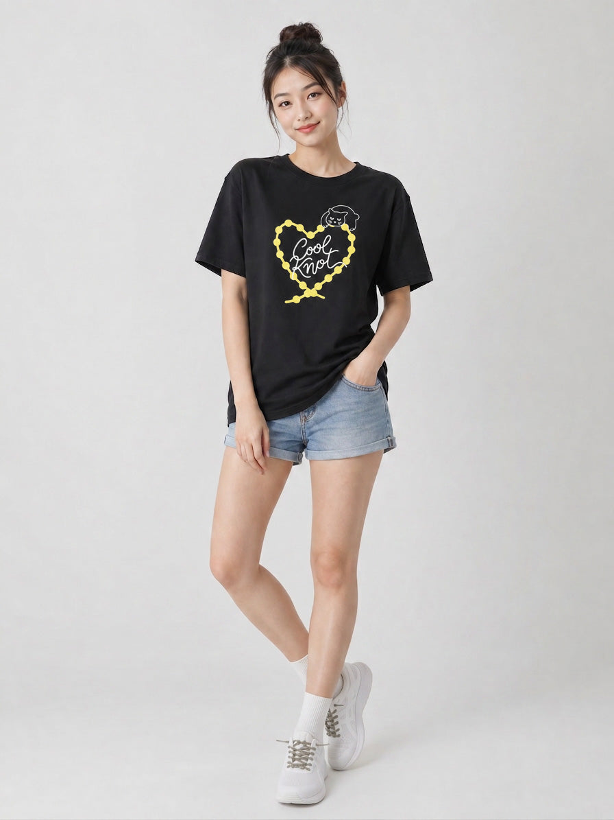 RUNA BLACK 女性モデル着用